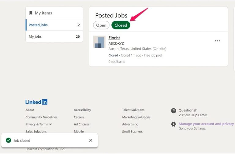 How To Remove A Job Posting From Linkedin Updated 2023 How To Remove A Job Posting From Linkedin Updated 2023