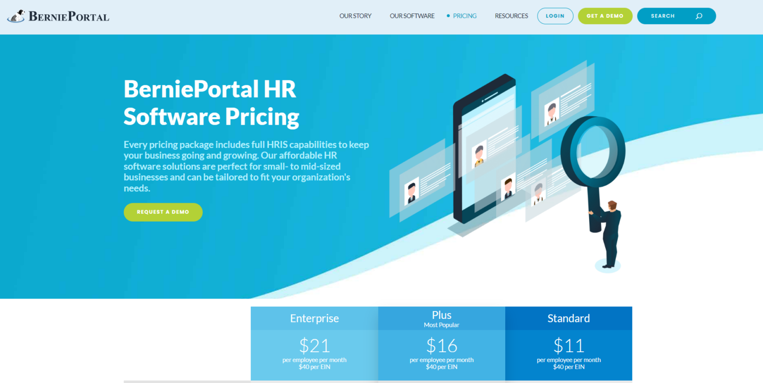 Unbiased BerniePortal Review Wide Range of HR Features Unbiased BerniePortal Review Wide Range of HR Features