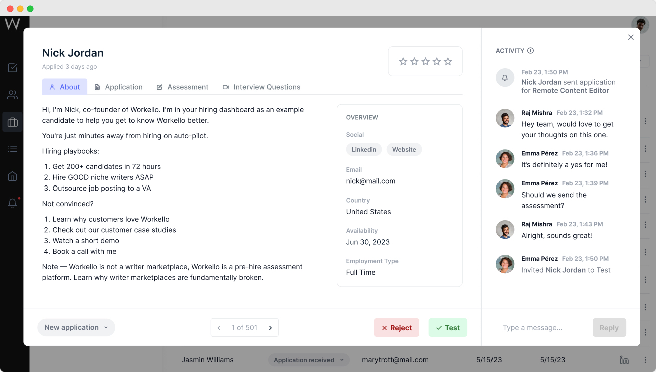 Features - 1-Click Actions